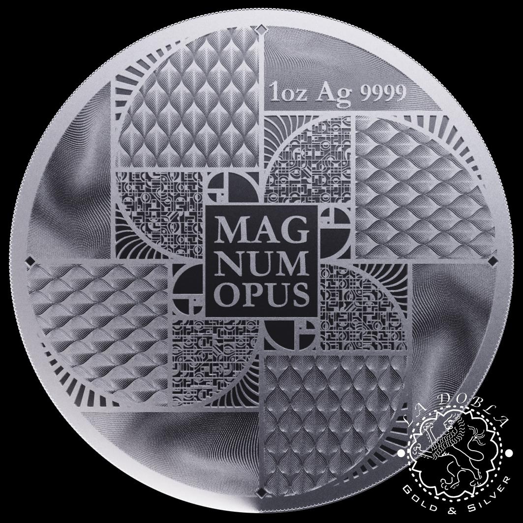 Moneda de Plata Magnum Opus 1 oz Bullion - Niue - 2023