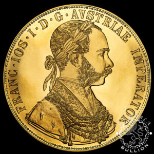 1915 - 4 Ducados de Oro - Reacuñación - AUSTRIA - Anverso