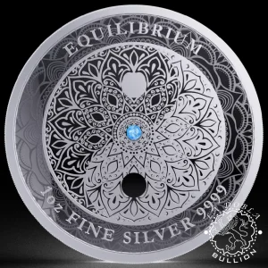 2023 - 1 Onza de Plata Proof - Equilibrium - NIUE_reverso