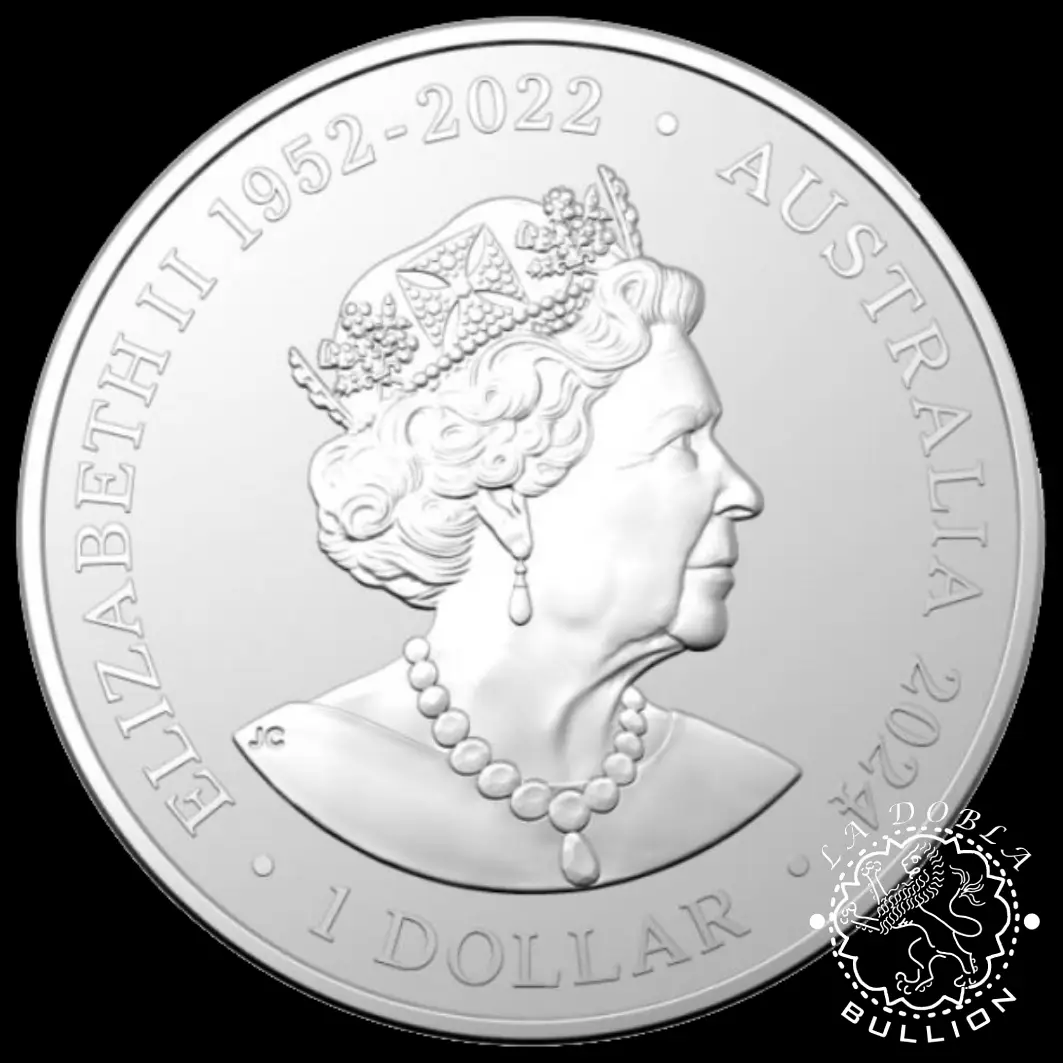 2024 - 1 Onza Plata BU - Australia's Most Dangerous - Tiger Snake - AUSTRALIA_anverso
