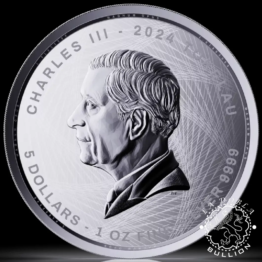 Moneda de Plata Magnum Opus 1 oz Bullion - Tokelau - 2024_anverso