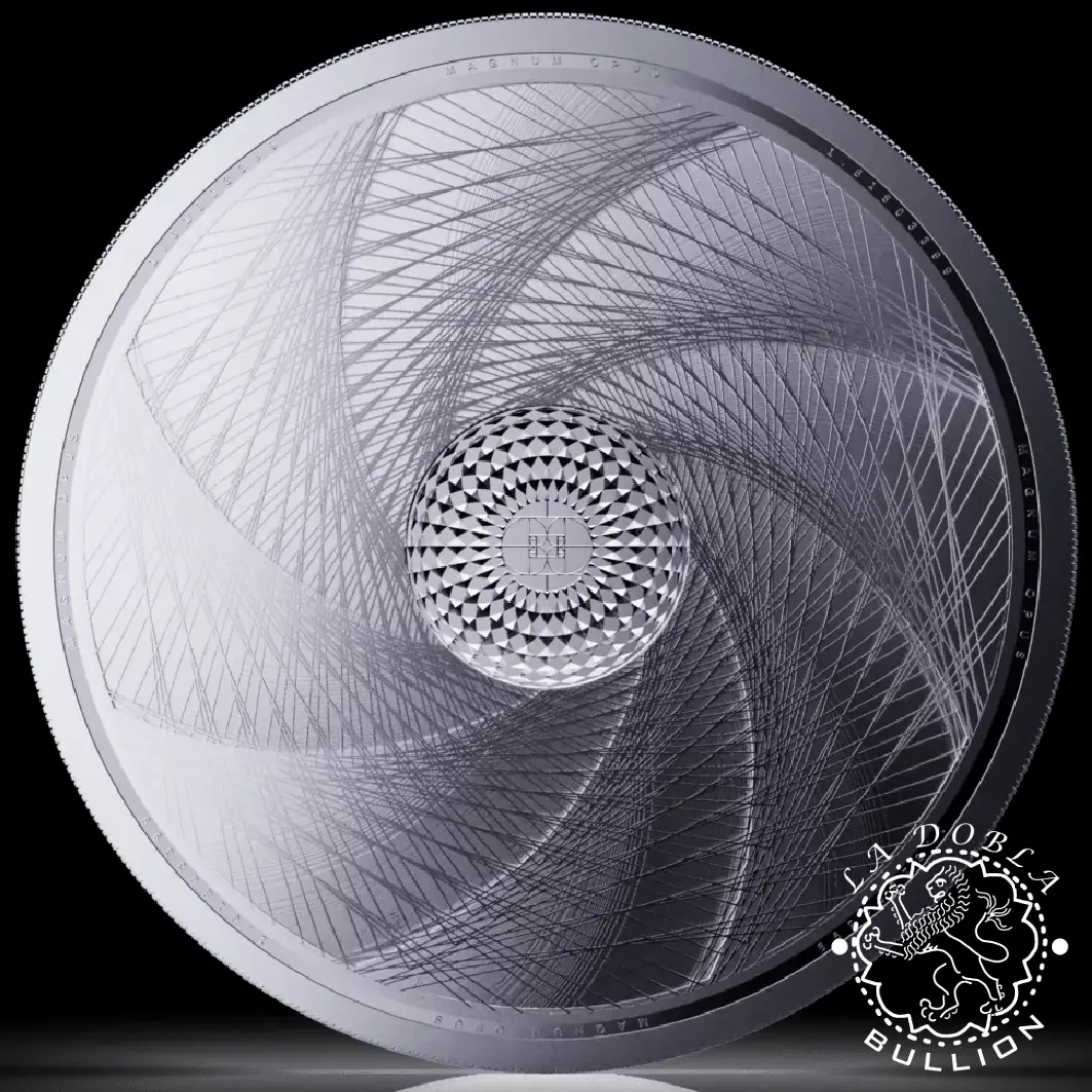 Moneda de Plata Magnum Opus 1 oz Bullion - Tokelau - 2024_reverso
