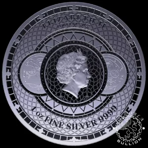Moneda de Plata Chronos 1 oz Bullion - Tokelau - 2022_anverso