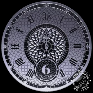 Moneda de Plata Chronos 1 oz Bullion - Tokelau - 2022_reverso