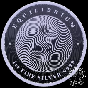 Moneda de Plata Equilibrium 1 oz Proof Like - Tokelau - 2021_reverso