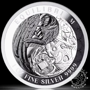 Moneda de Plata Equilibrium 1 oz Proof Like - Tokelau - 2024_reverso