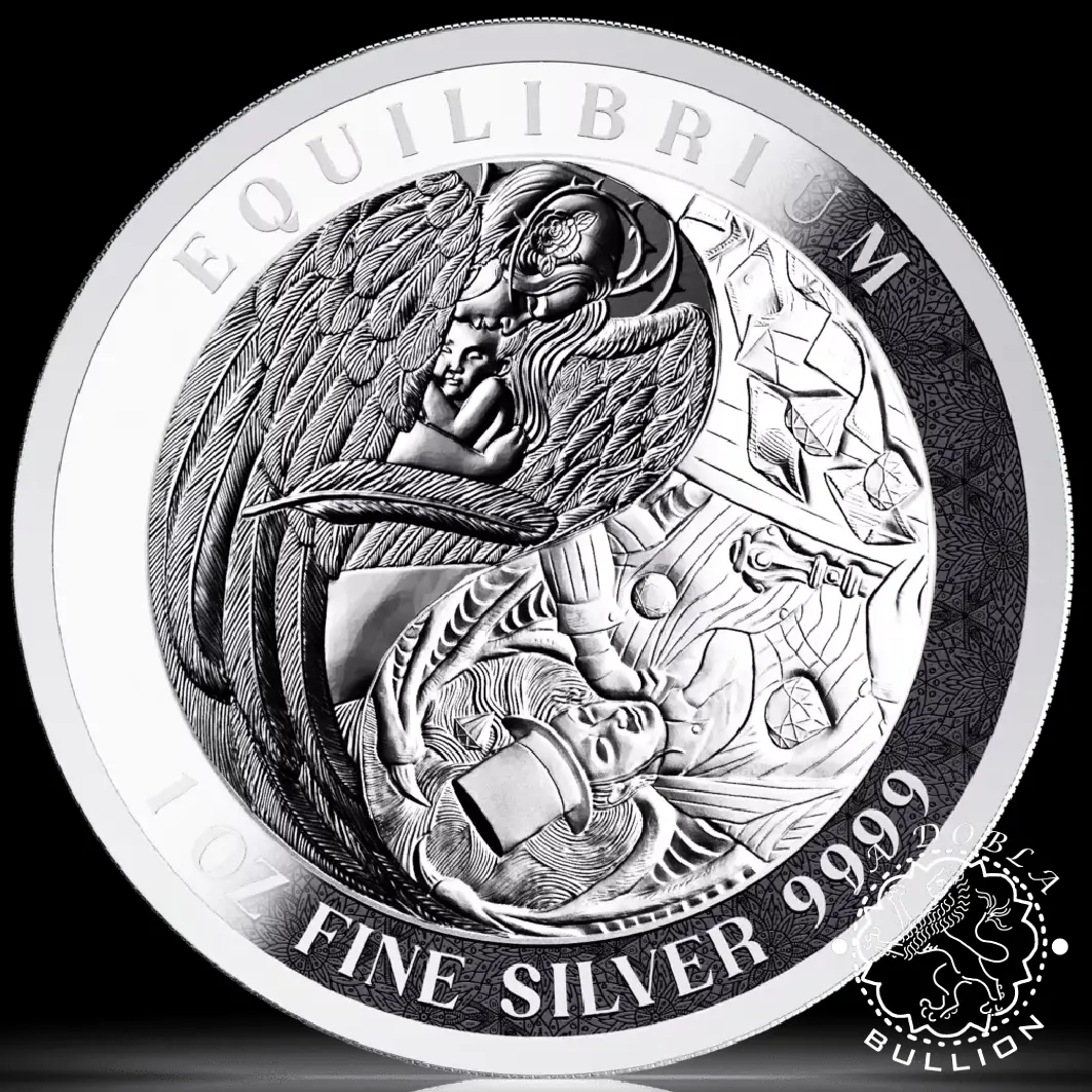 Moneda de Plata Equilibrium 1 oz Proof Like - Tokelau - 2024_reverso