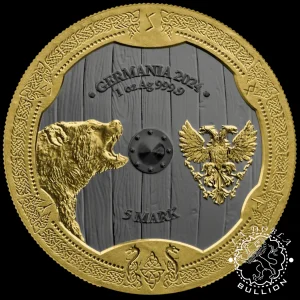 Moneda de Plata Valkyries Solveig Valhalla 1 oz BU - Germania - 2024_anverso