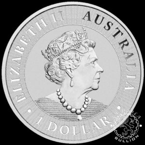 Moneda de Plata Canguro 1 oz BU - Australia - Emisión Pasada - Anverso