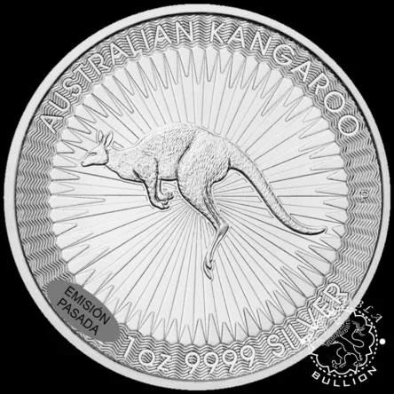 Moneda de Plata Canguro 1 oz BU – Australia – Emisión Pasada