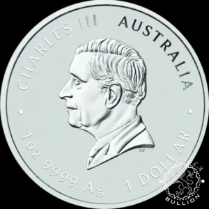 Moneda de Plata Serie Lunar III Año de la Serpiente 1 oz BU - Australia - 2025 - Anverso