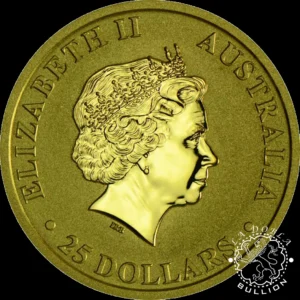 Moneda de Oro Canguro Cuarto oz BU - Australia - Emisión Pasada - Anverso