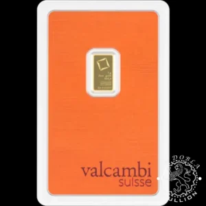 Lingote de Oro 1 g - VALCAMBI - Anverso
