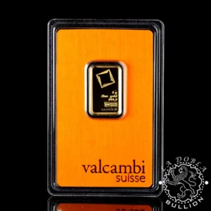 Lingote de Oro 5 g – VALCAMBI - Anverso