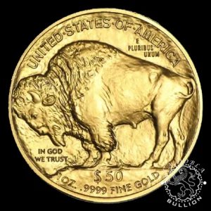 Moneda de Oro Buffalo 1 oz BU - EE.UU. - Emisión Pasada - Anverso