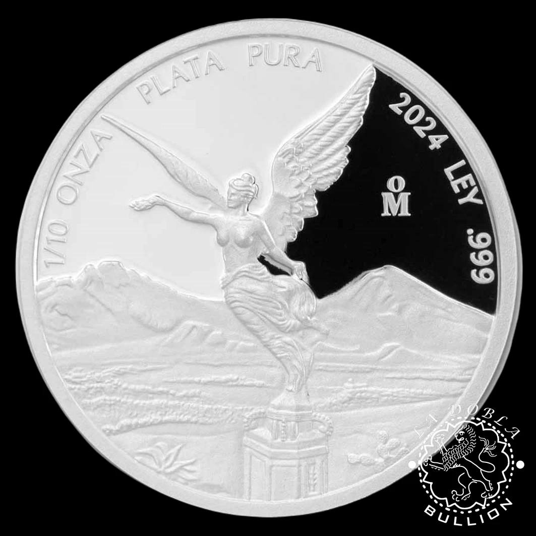 Moneda de Plata Libertad 110 oz Proof - México - 2024 - Reverso