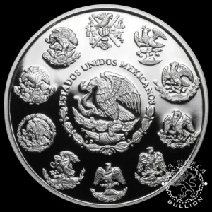 Moneda de Plata Libertad 2 oz Proof - México - 2024 - Anverso