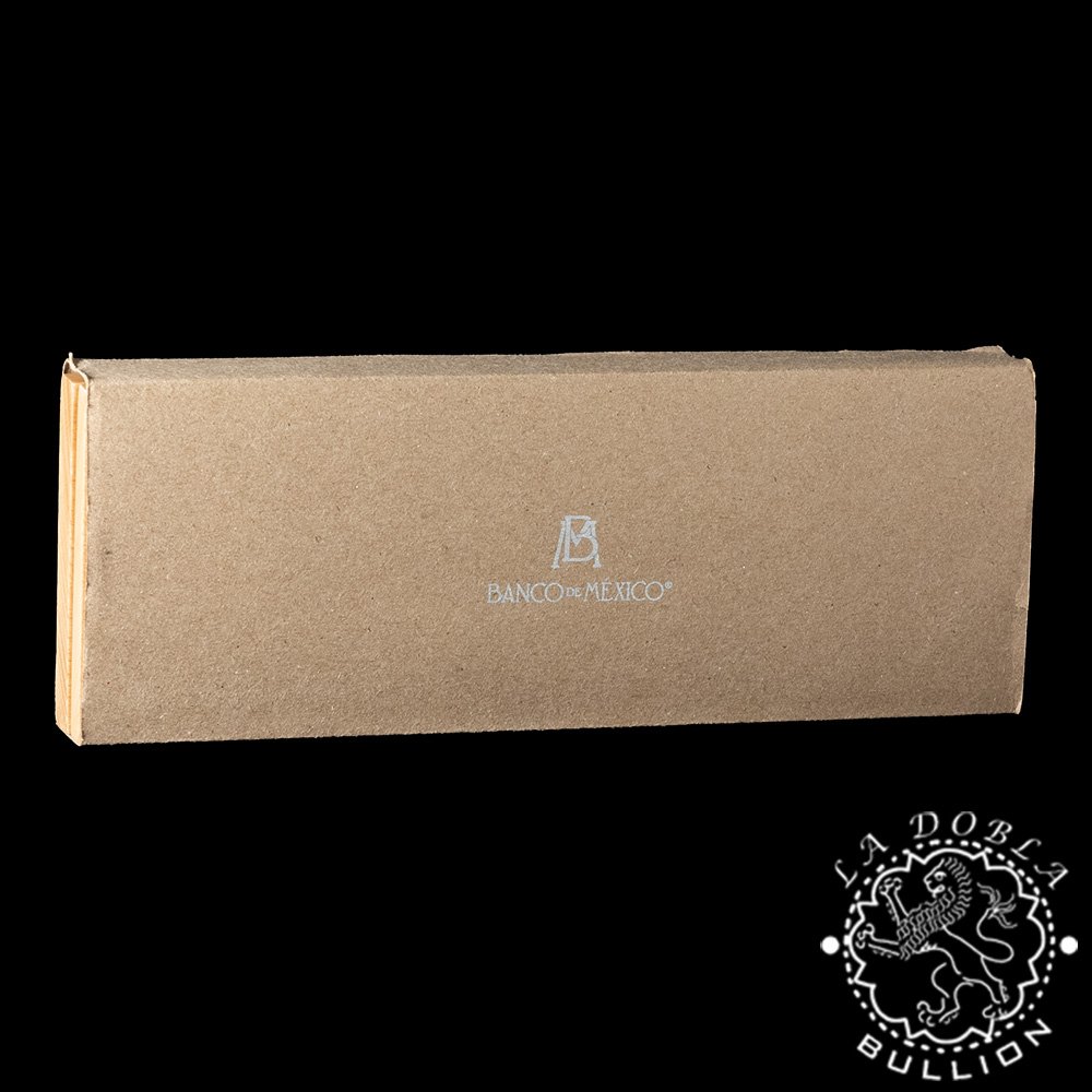 Monedas de Plata Libertad Estuche 5 Monedas 1,9 oz Proof - México - 2024 - Funda Exterior