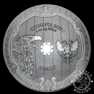 Moneda de Plata Valkyries Arnhild 1 oz BU – Germania – 2025 - Anverso