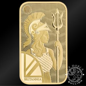 Lingote de Oro Britannia 1oz - Royal Mint - Lingote Reverso - Nuevo