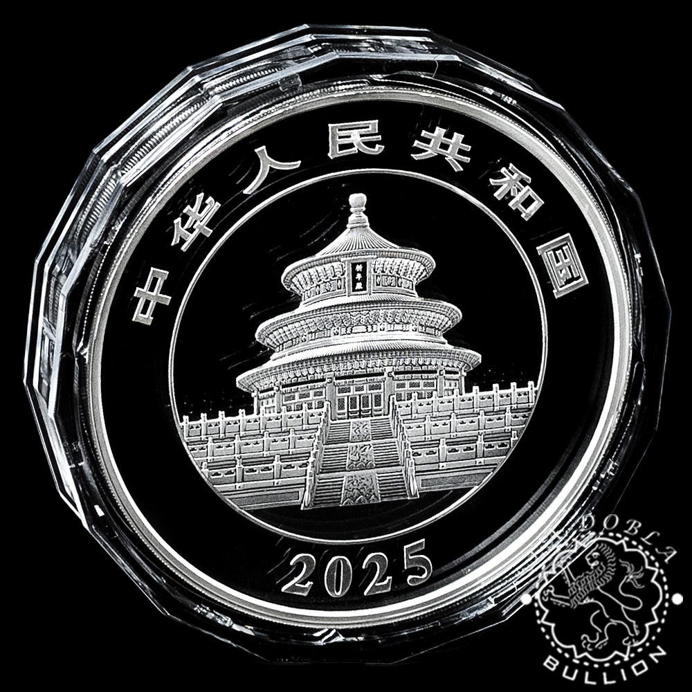 Moneda de Plata Panda 1 kg Proof - China - 2025 - Reverso