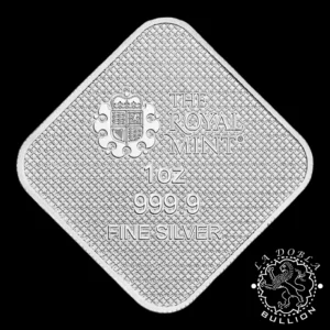 Lingote De Plata The Queen's Beasts 1 oz – The Royal Mint – 2025 - Anverso
