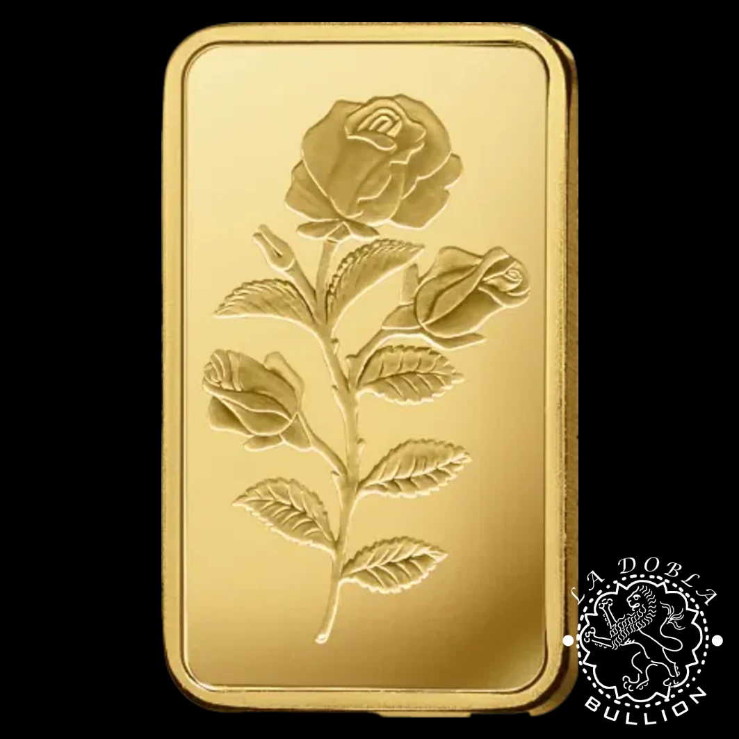 Lingote de Oro 2,5 g Rosa - PAMP Rose - Reverso