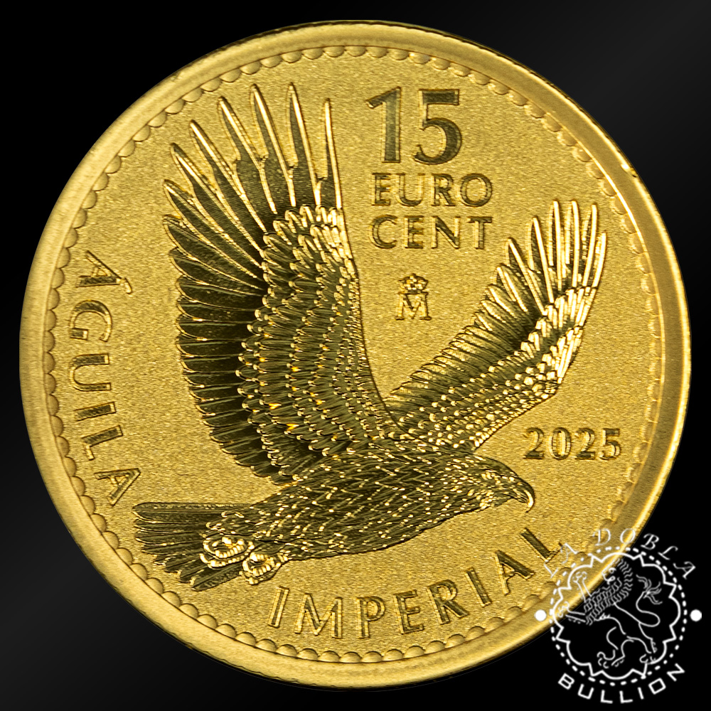 Moneda de Oro Águila Imperial 110 oz Proof Inverso - España - 2025 - Reverso