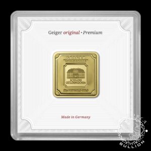 Lingote de Oro 20 g - GEIGER - Reverso