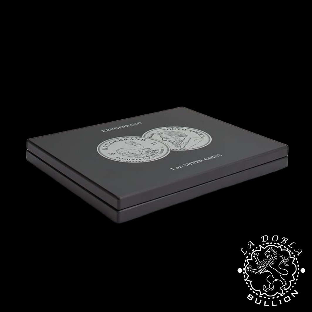 Leuchtturm - Estuche VOLTERRA UNO para Krugerrands de Plata - Cerrado