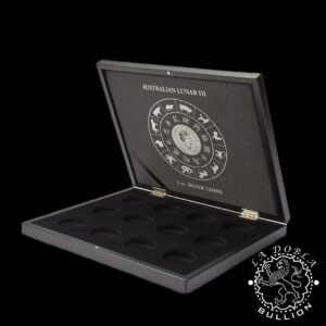 Leuchtturm - Estuche VOLTERRA UNO para la Serie Lunar III de Plata - Abierto