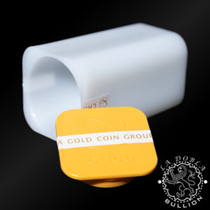 Tubo Vacío Oficial de la China Gold Coin Group para Moneda de Plata Dragón 1 Oz - Foto 1