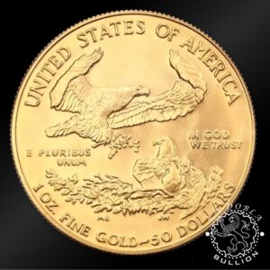 Moneda de Oro American Eagle 1 oz BU - EE.UU. - EMISIÓN PASADA - Anverso