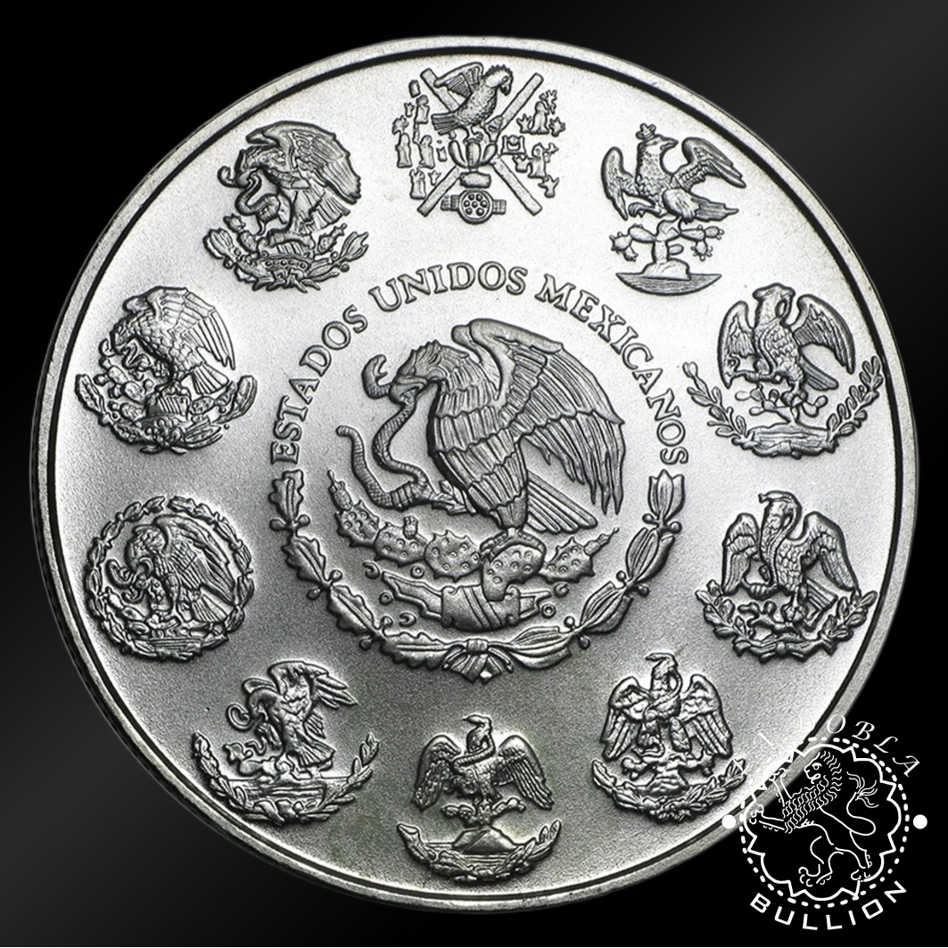 Moneda de Plata Libertad 1 oz BU - México - 2008 - Anverso