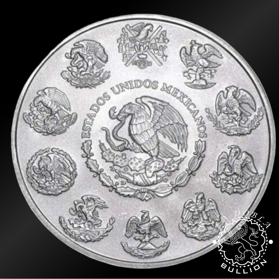 Moneda de Plata Libertad 1 oz BU - México - 2010 - Anverso