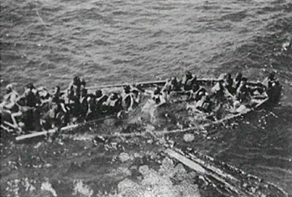 Bote Supervivientes del Tilawa