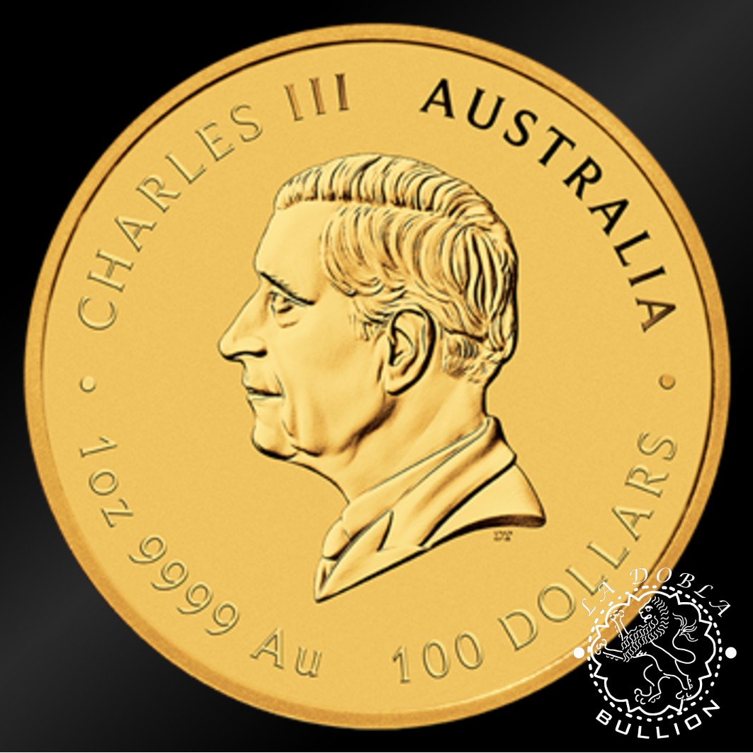 Moneda de Oro Serie Lunar III Caballo 1 oz BU - Australia - 2026 - Anverso