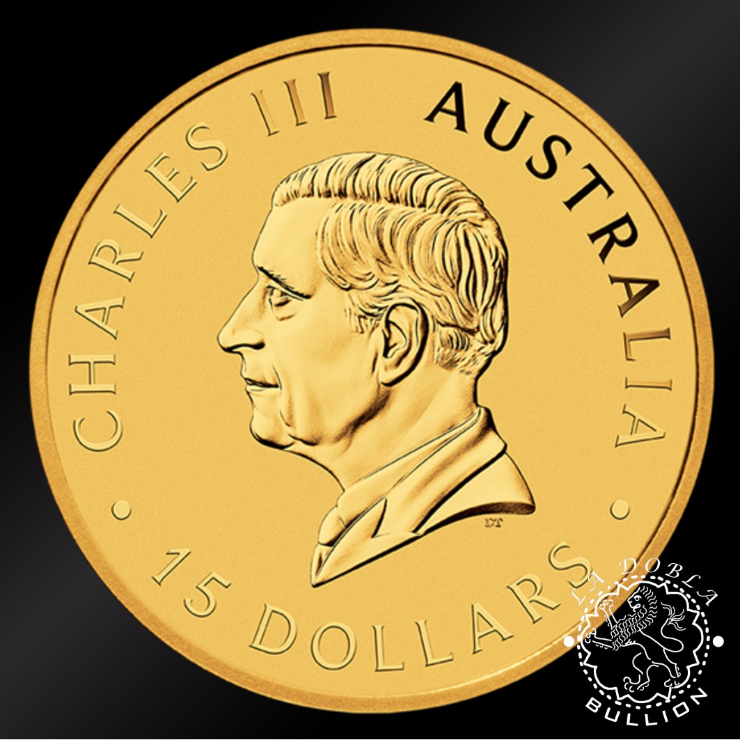 Moneda de Oro Canguro 1 10 oz BU - Australia - 2026 - Anverso