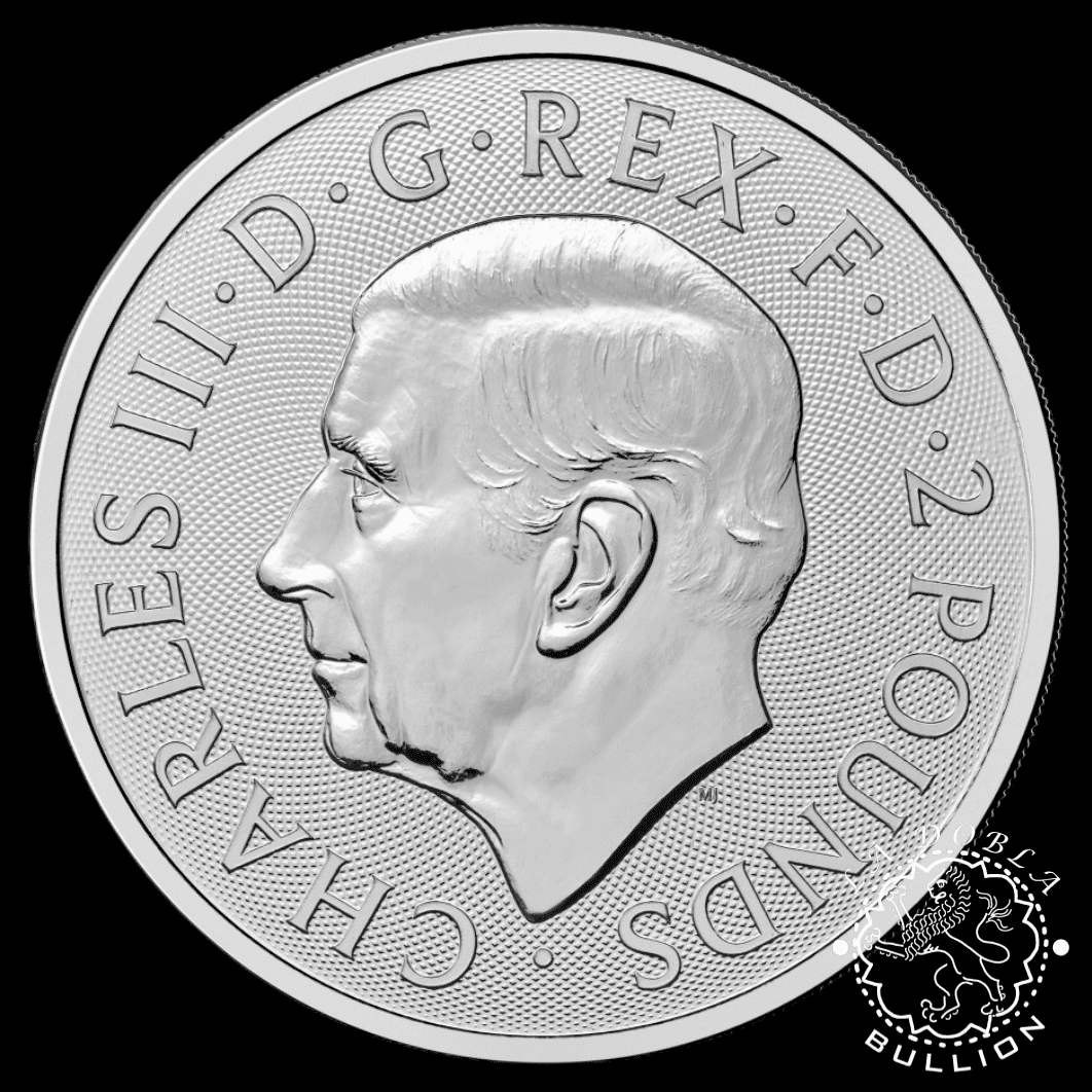 Moneda de Plata Gothic Horror Monstruo de Frankenstein 1 Oz BU - Reino Unido - 2026 - Anverso