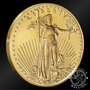 Moneda de Oro American Eagle 1 2 oz BU - EE.UU. - 2026 - Reverso