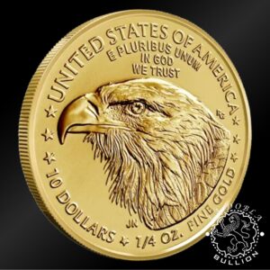 Moneda de Oro American Eagle 1 4 oz BU - EE.UU. - 2026 - Anverso