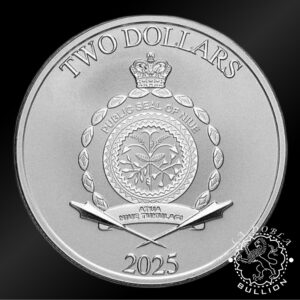 Moneda de Plata Star Wars Princesa Leia 1 oz BU - Niue - 2025 - Anverso