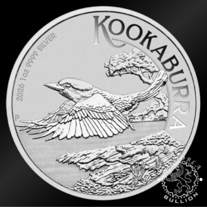 Moneda de Plata Kookaburra 1 oz BU - Australia - 2026 - Reverso