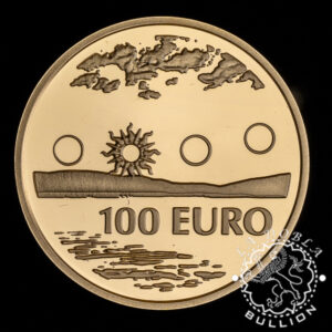Moneda de Oro 100 EURO - 1/4 Oz - Finlandia - 2002 - Recomprada