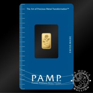 Lingote de Oro 1 g Rosa - PAMP Rose - Reverso