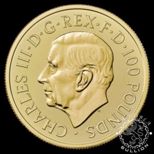 Moneda de Oro Tudor Beasts Royal Dragon 1 oz BU - Reino Unido - 2026 - Anverso