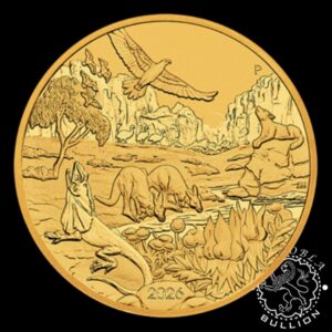Moneda de Oro Wonders of Australia The Outback 1 oz BU - Australia - 2026 - Reverso
