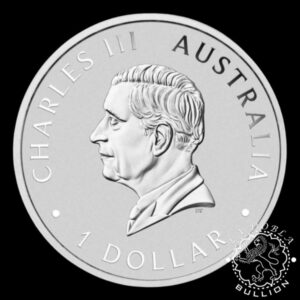 Moneda de Plata Cisne Gold Swan 1oz BU - Australia - 2026 - Anverso