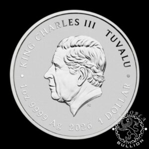 Moneda de Plata Dune 1 oz BU - Tuvalu - 2026 - Anverso