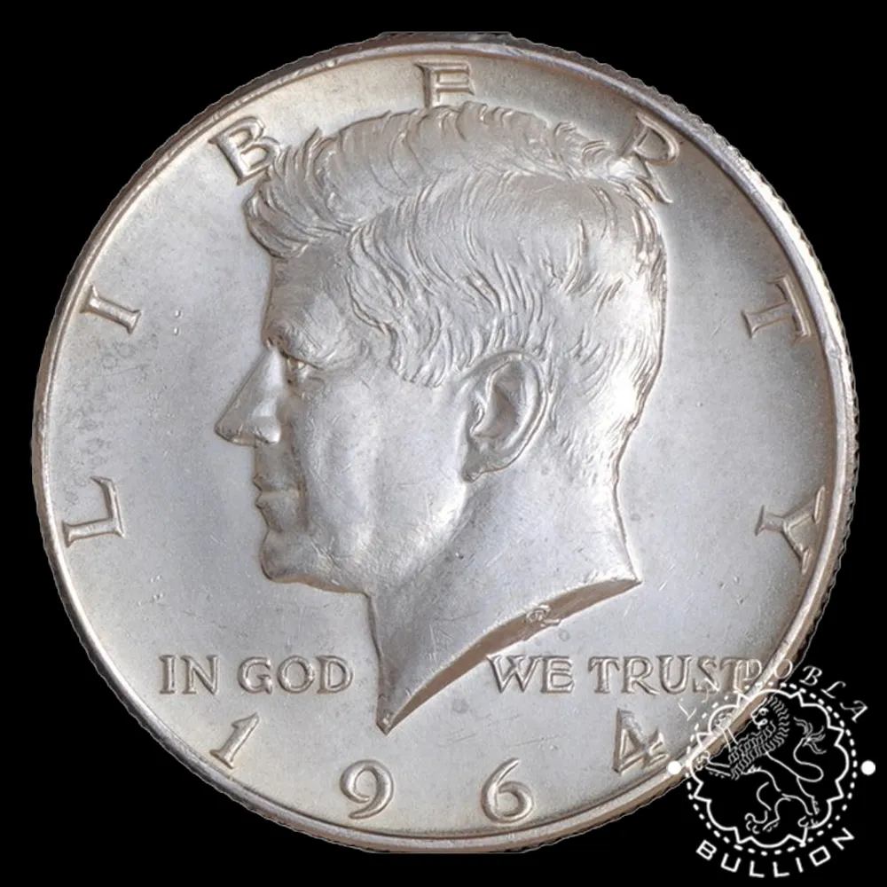 1964 - 1/2 Dólar - Kennedy Half Dollar - ESTADOS UNIDOS